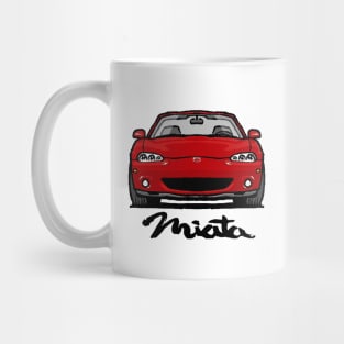 MX5 Miata NB2 Red Mug